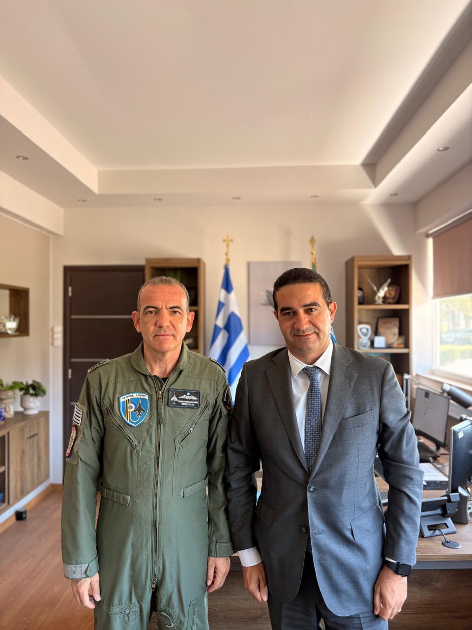 Μ. Κατρίνης από την 117 ΠΜ: Έγκαιρες υποδομές, στήριξη του προσωπικού και ανταποδοτικά έργα για την έλευση των F-35
