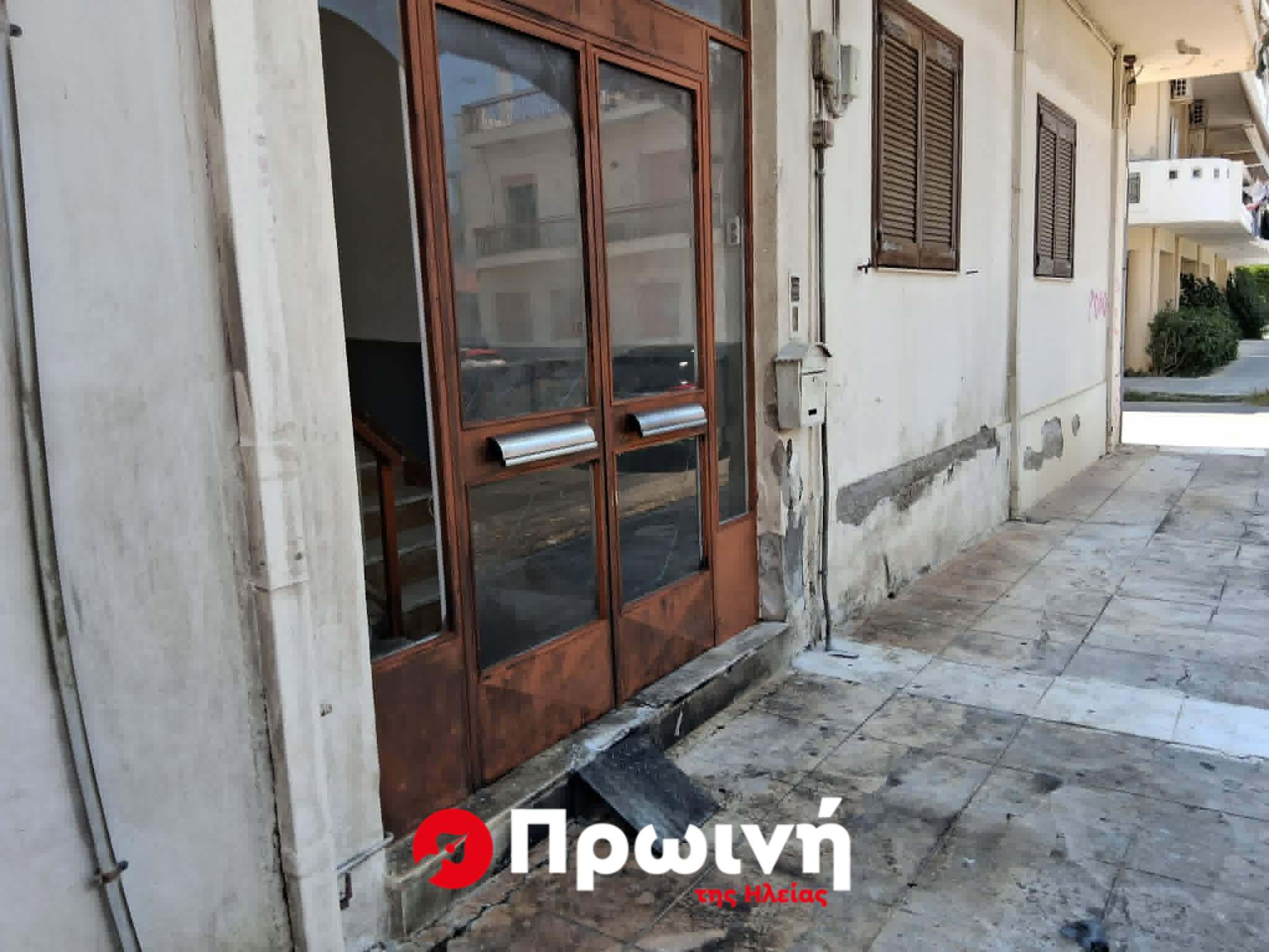 Μυστηριώδης έκρηξη από γκαζάκια σε είσοδο κατοικίας στην Αμαλιάδα