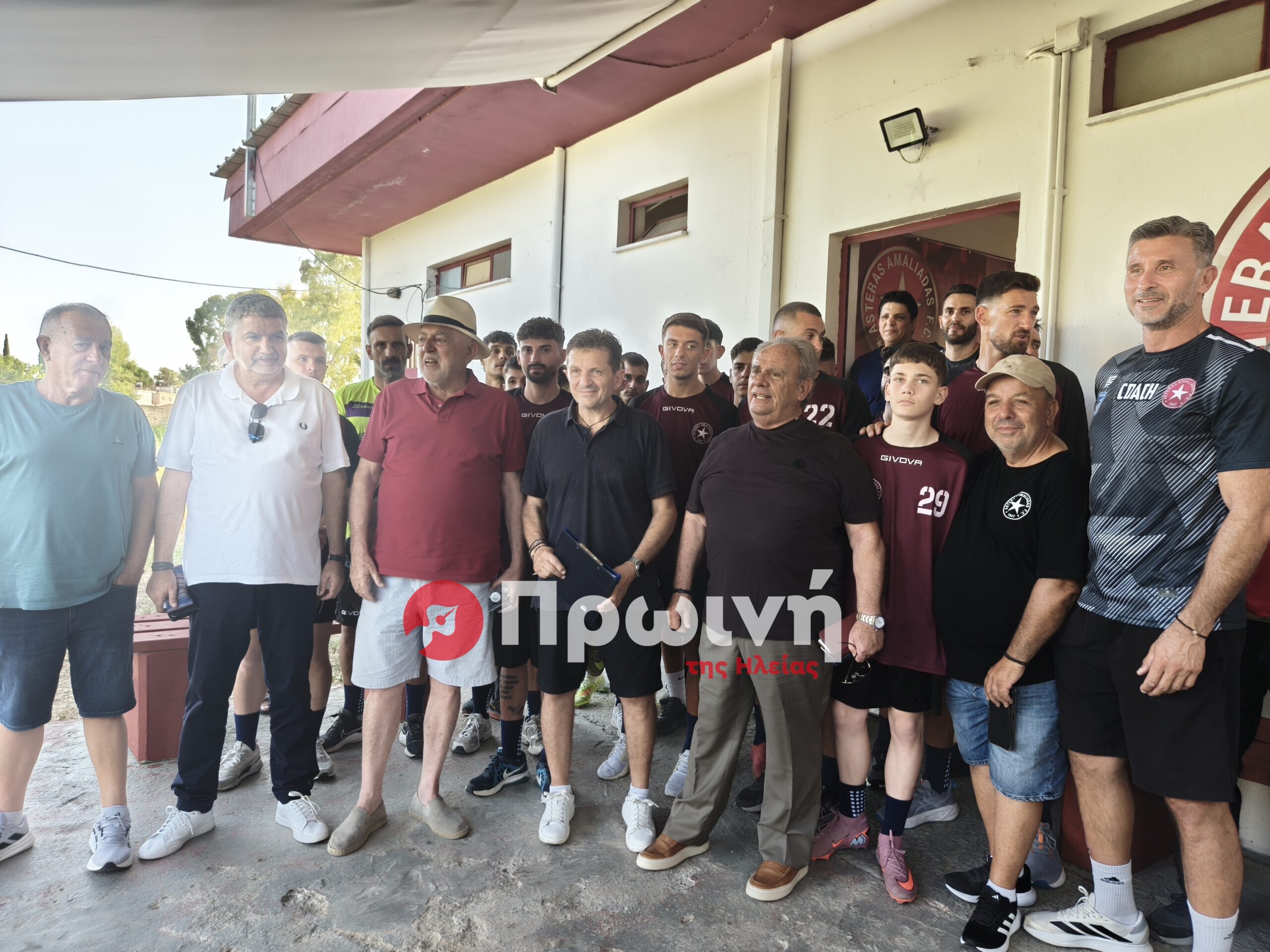 Αστέρας Αμαλιάδας: Ξεκίνημα με αισιοδοξία-Αλ. Γαβριλόπουλος: «Στόχος μια ανταγωνιστική ομάδα» (φωτο)