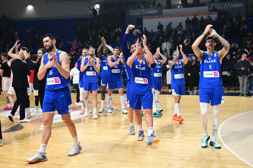 Εθνική Ελλάδας: Για νίκη-πρόκριση στη Β΄ Φάση των προκριματικών του Μουντομπάσκετ 2027 κόντρα στη Ρουμανία