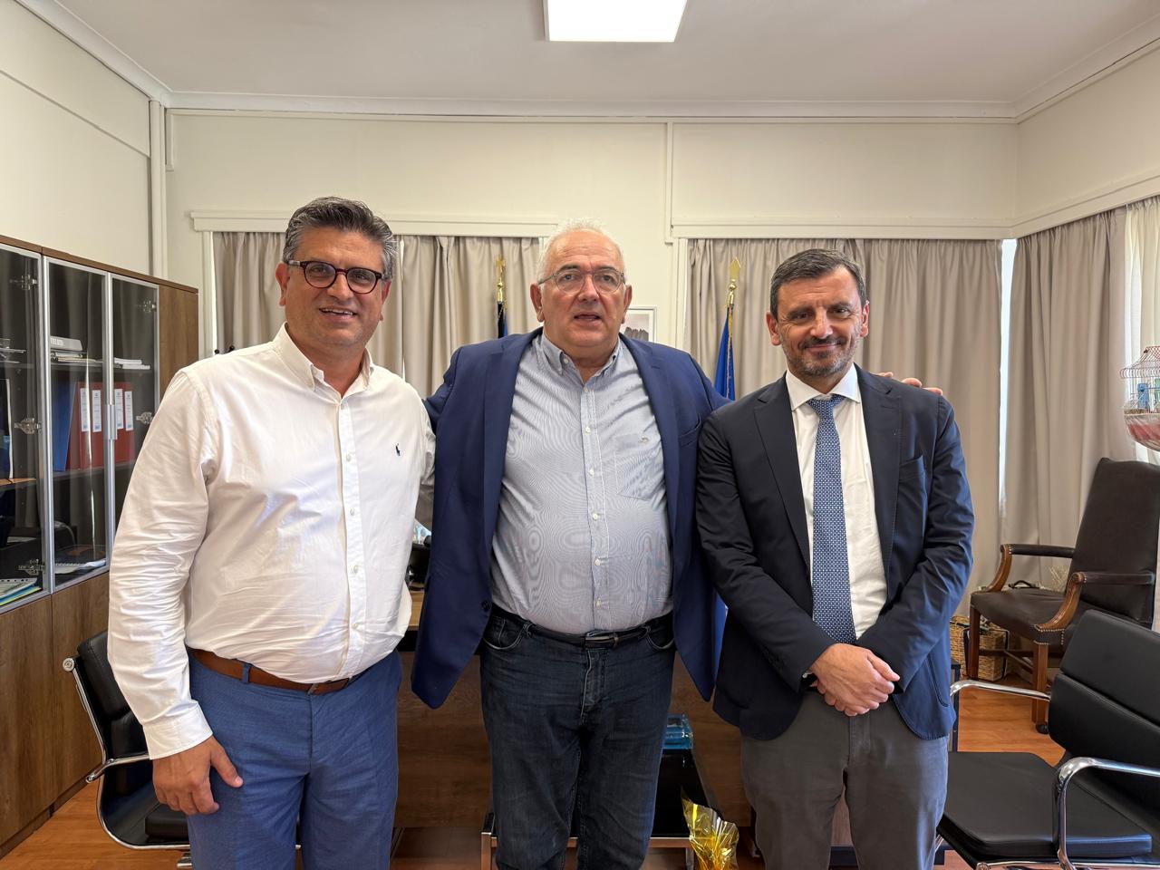 Στο Υπουργείο Εσωτερικών ο Δήμαρχος Ανδραβίδας-Κυλλήνης