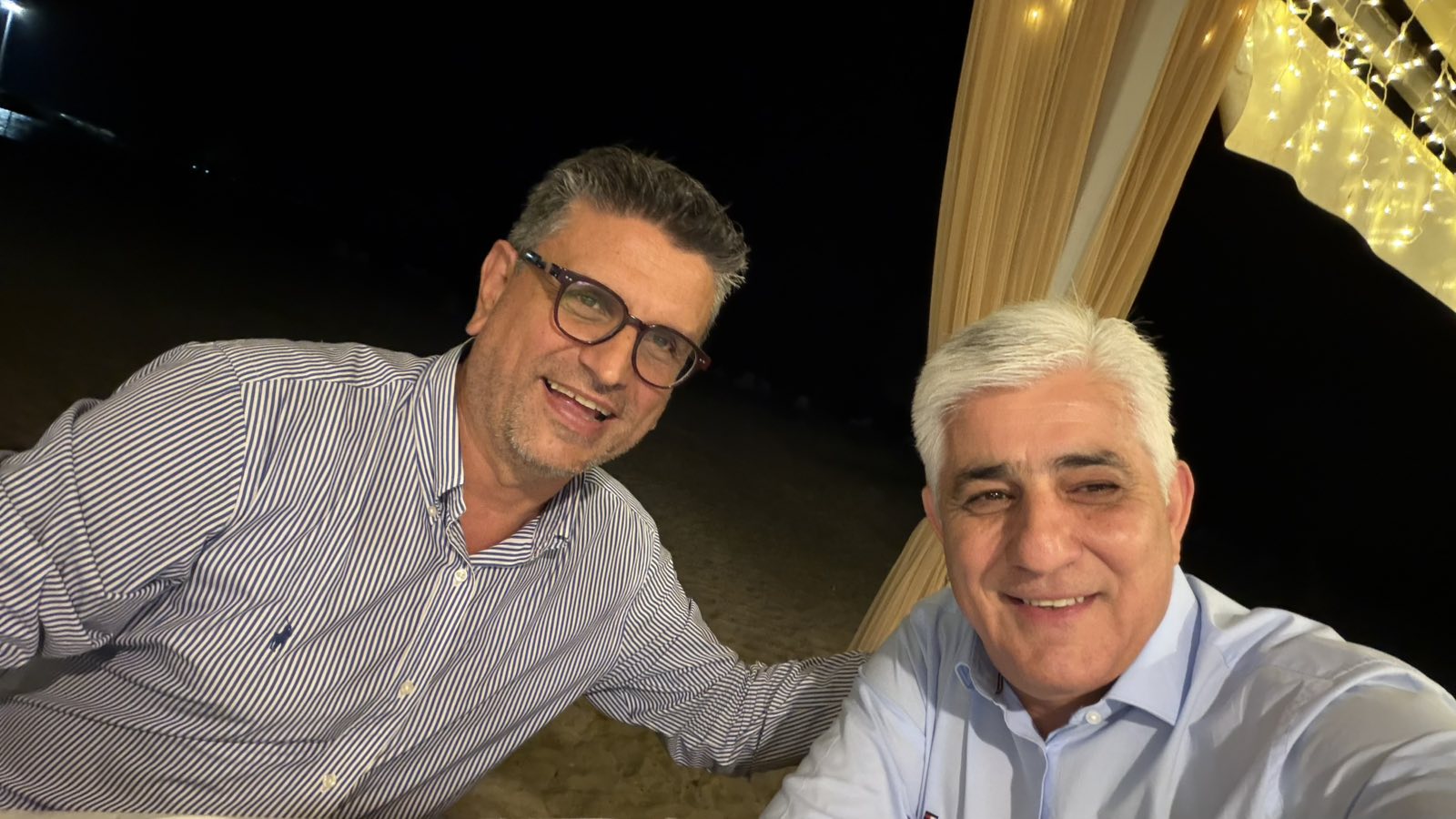 Συνάντηση εργασίας του Δημάρχου Ανδραβίδας-Κυλλήνης, Γιάννη Λέντζα, με τον Γενικό Γραμματέα της ΚΕΔΕ, Δημήτρη Καφαντάρη