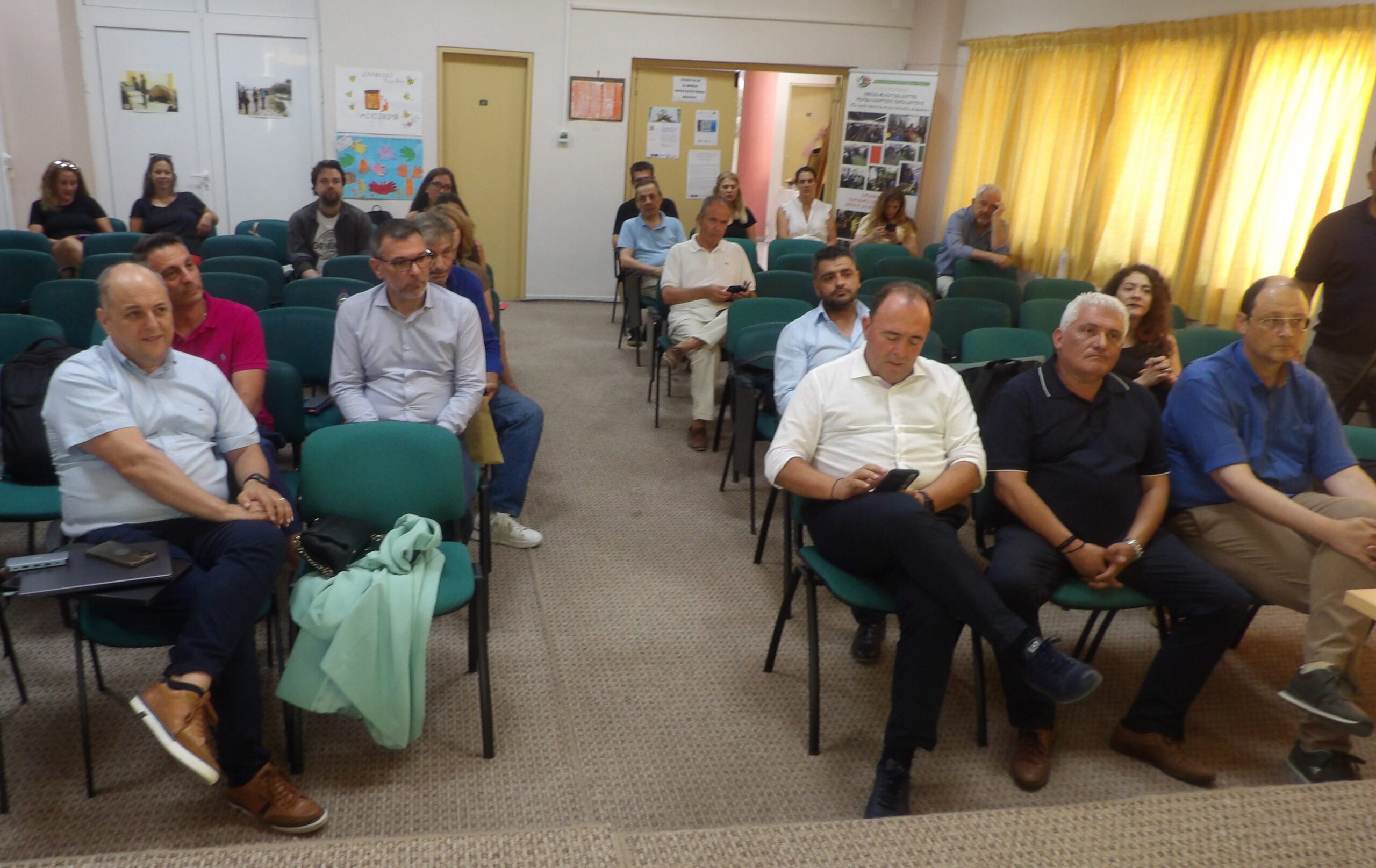 Με επιτυχία πραγματοποιήθηκε η εκδήλωση για την ανάπτυξη της ελαιοπαραγωγής στο ΚΠΕ Κρεστένων