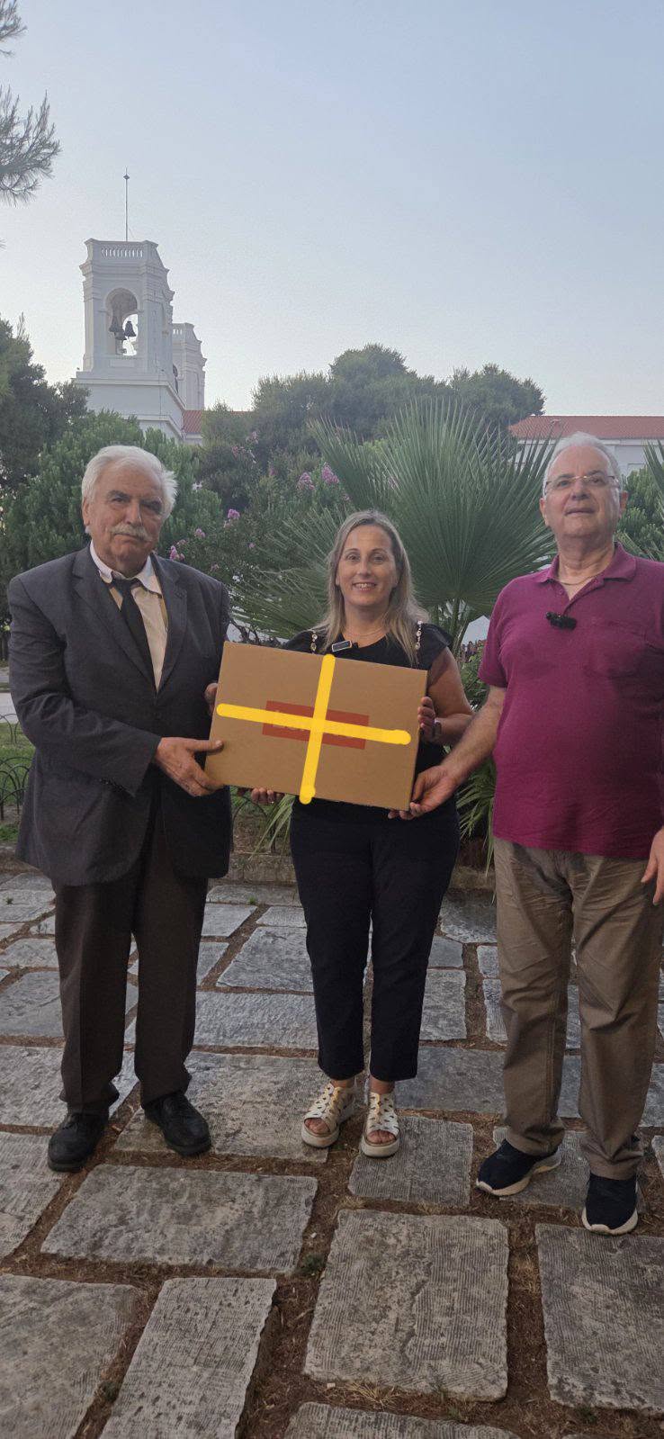 Δωρεά Φορητού Ηλεκτρονικού Υπολογιστή στην Ένωση Παλαιών Προσκόπων Ν. Ηλείας
