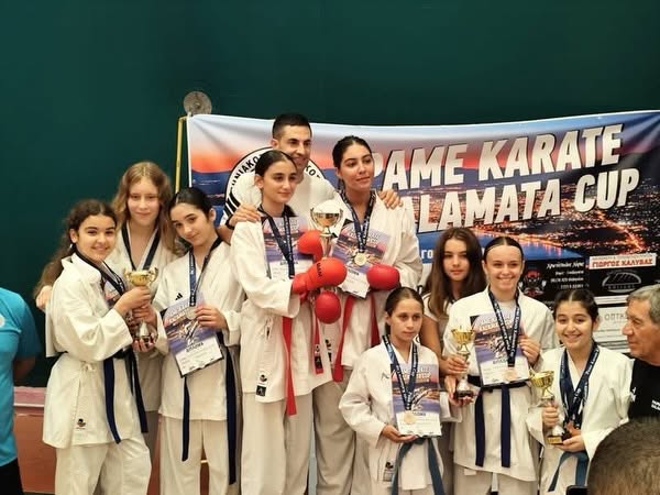 Α.Σ. Καράτε Μαχητές Ηλείας: Σπουδαία εμφάνιση και 23 μετάλλια στο «Pame Karate-Kalamata Cup»