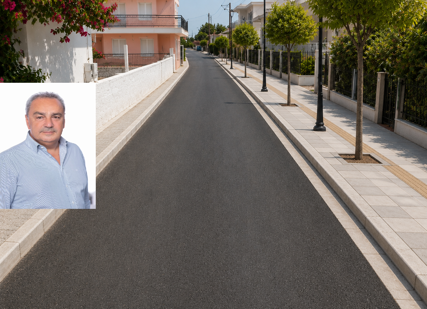 Υπεγράφη η σύμβαση για το έργο «Αναβάθμιση οδού Αγίου Σπυρίδωνος και καθέτων οδών στη Δημοτική Κοινότητα Τραγανού» Π/Υ 342.000,00 ευρώ.