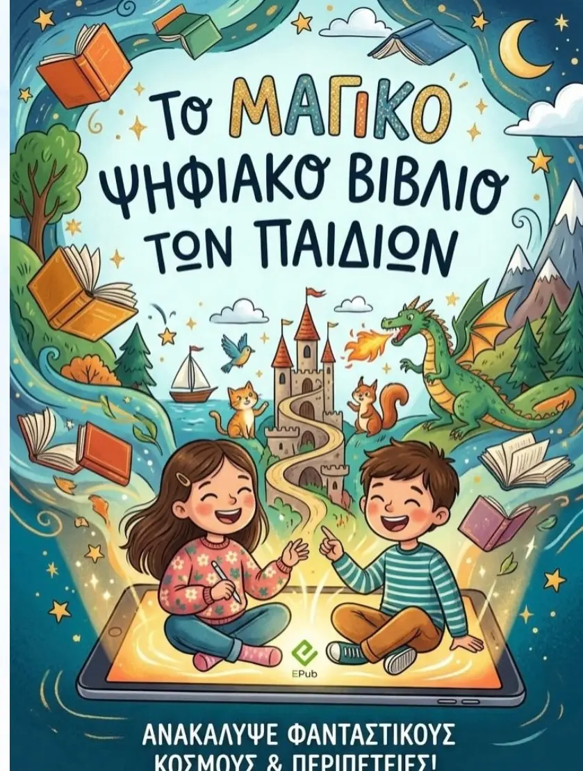 Δημόσια Κεντρική Βιβλιοθήκη Πύργου: «Ψηφιακοί Συγγραφείς στον Πύργο – Δημιουργώ το δικό μου διαδραστικό βιβλίο»