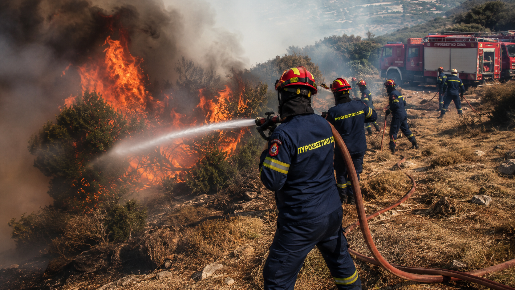 Μόλις… οκτώ πυροσβέστες για την Ηλεία