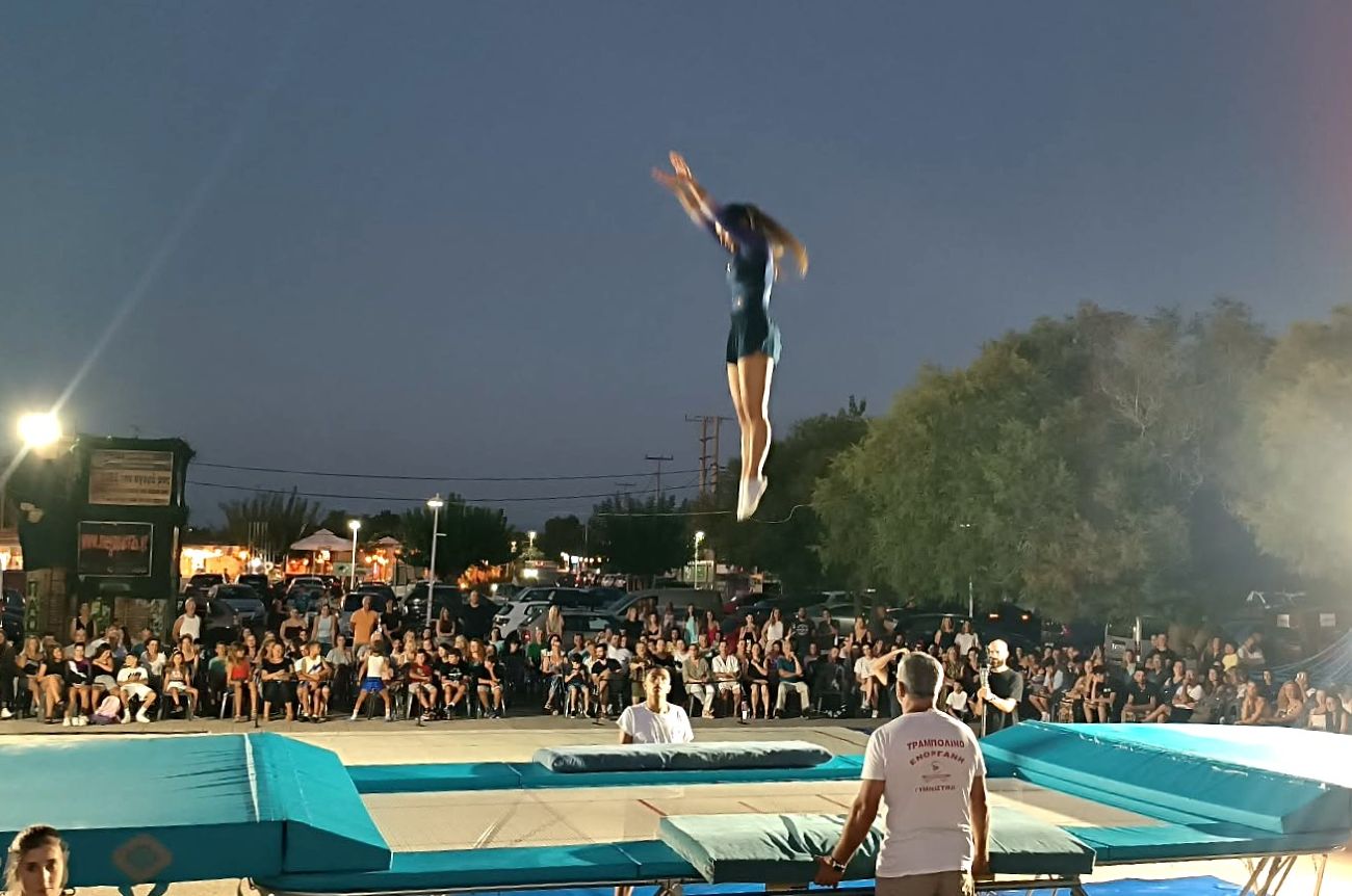 Εντυπωσιακό θέαμα στο «Sunset Gymnastics Motion» στην Κουρούτα