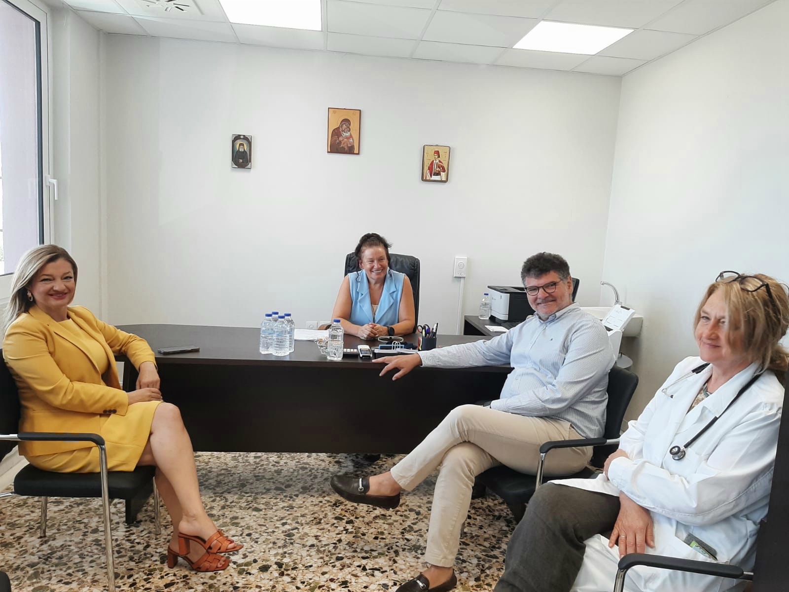 Δ. Αυγερινοπούλου: Επίσκεψη στη Νοσηλευτική Μονάδα Αμαλιάδας