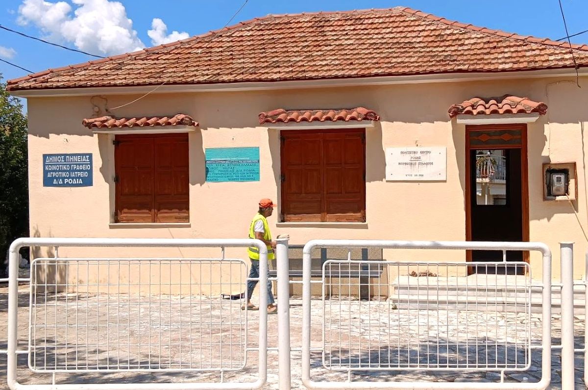 Ολοκληρώθηκαν οι εργασίες συντήρησης και αναβάθμισης των δημοτικών υποδομών στη Κοινότητα Ροδιάς Πηνείας