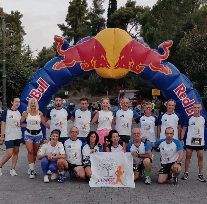 ΛΑΝΘΙ RUN: Δυναμική παρουσία στο «2nd Olympia Night Run»