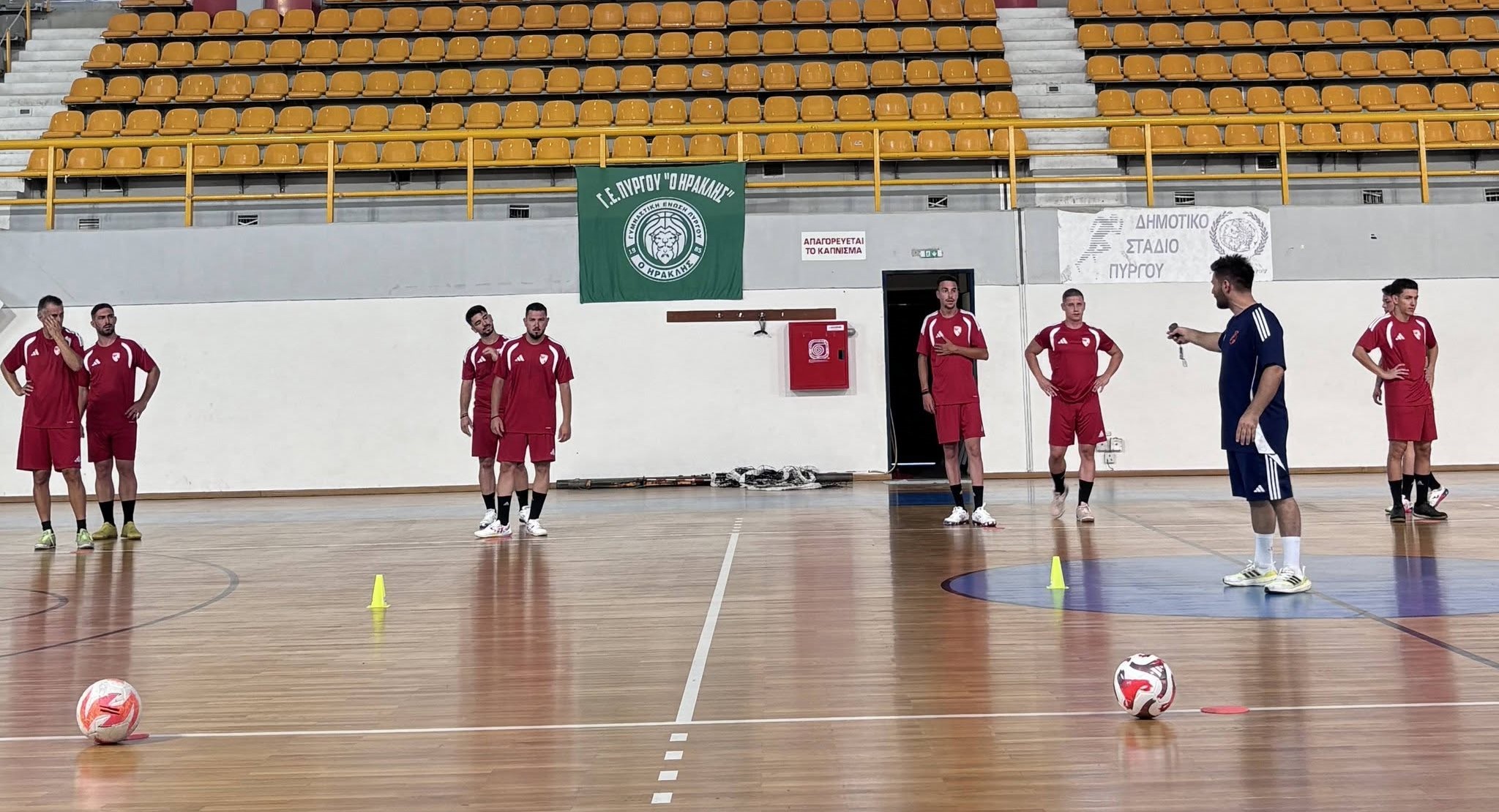 Pyrgos Futsal: Ξεκίνησε προετοιμασία και κοιτάζει ακόμα πιο ψηλά
