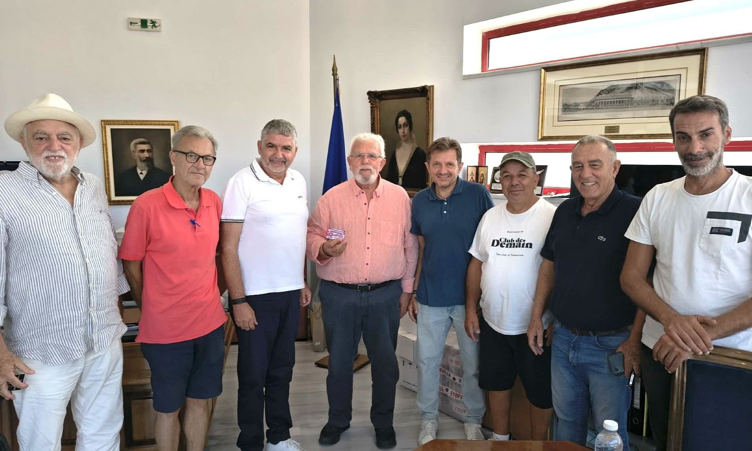 Συνάντηση του Δημάρχου Ήλιδας με τη Διοίκηση του Αστέρα Αμαλιάδας, ενόψει της νέας αγωνιστικής περιόδου στη Γ’ Εθνική