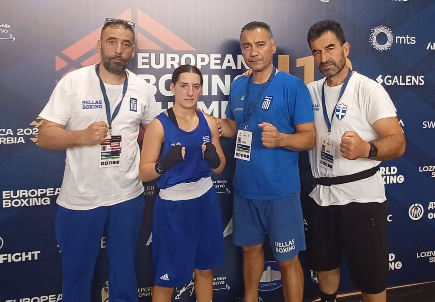 Πυγμαχία: Πάλεψε με πείσμα η Σδούγα στο Ευρωπαϊκό U19