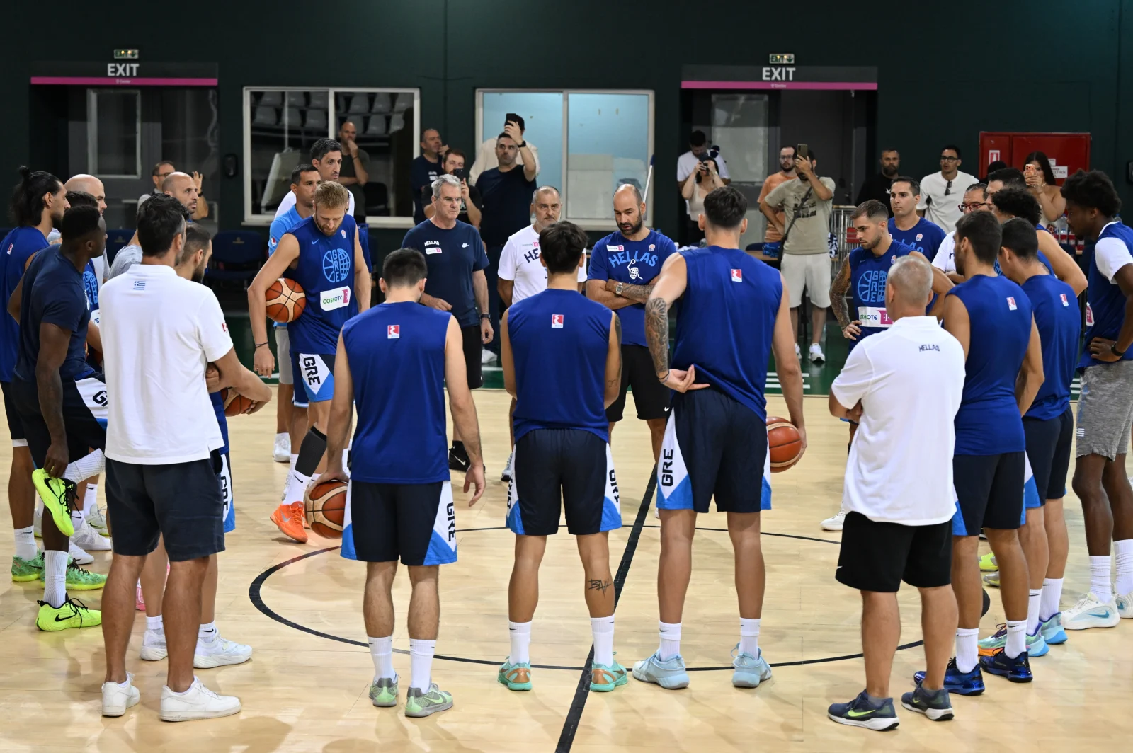 Β. Σπανούλης: «Υπάρχει μόνο ένας στόχος, να περάσουμε στο Παγκόσμιο Κύπελλο»