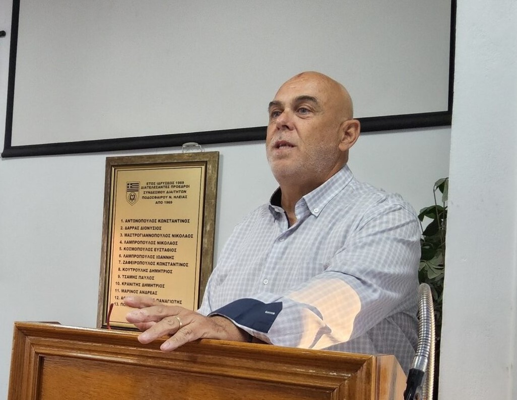 Σπ. Βασιλείου: «Έναρξη λειτουργίας σχολής διαιτησίας άμεσα, από τον Σ.Δ.Π. Ηλείας»