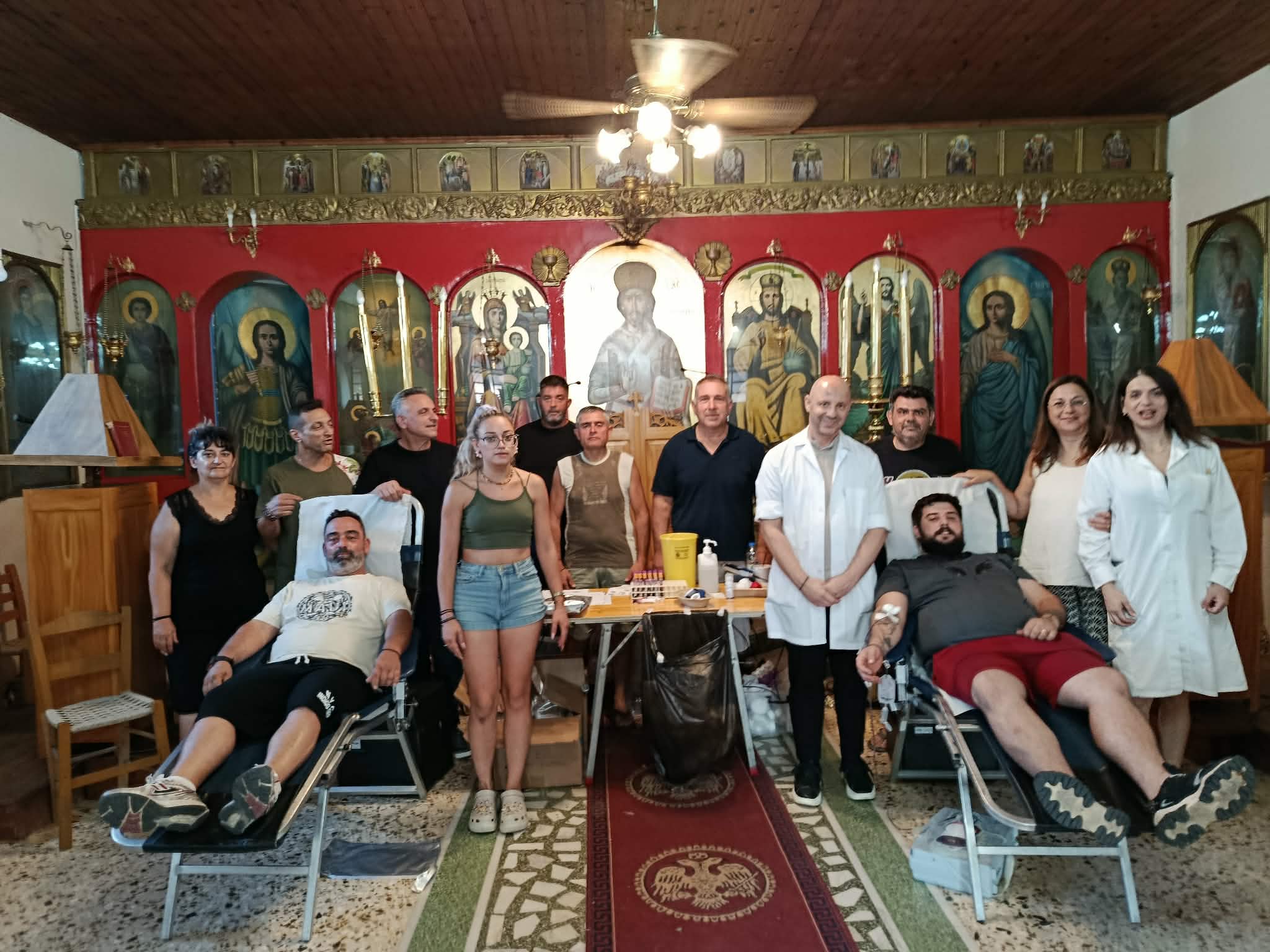 Επιτυχημένη η Εθελοντική Αιμοδοσία του Συλλόγου Οικιστών Σπιάντζας