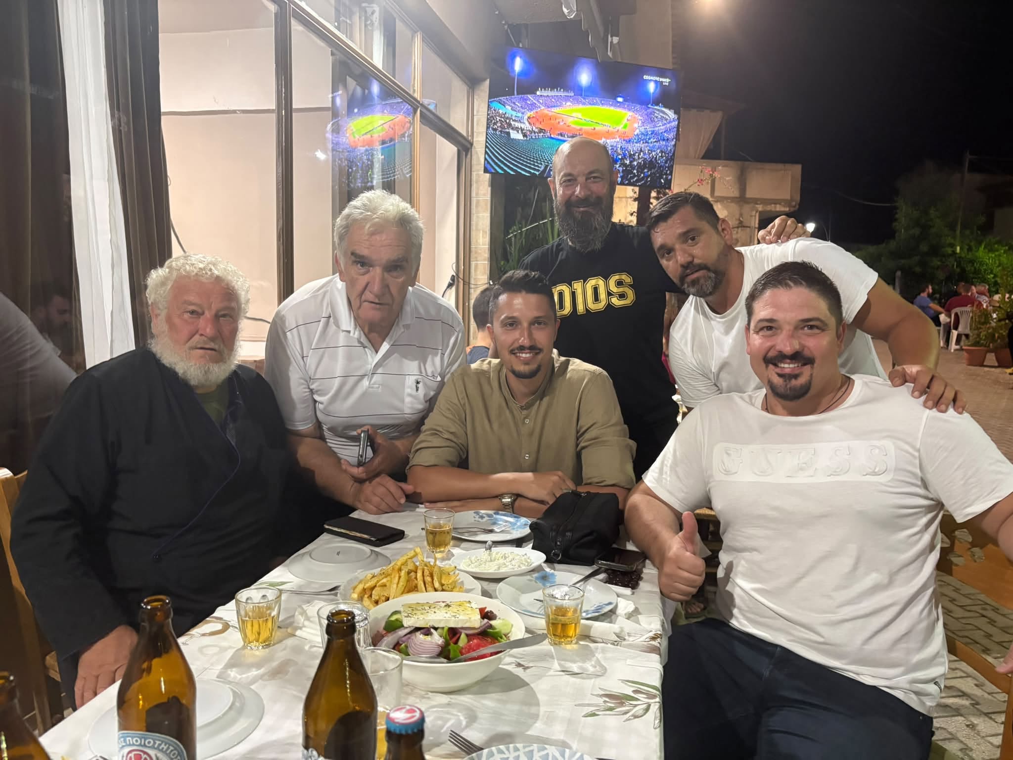 Δείπνο με … αθλητικό “μενού”
