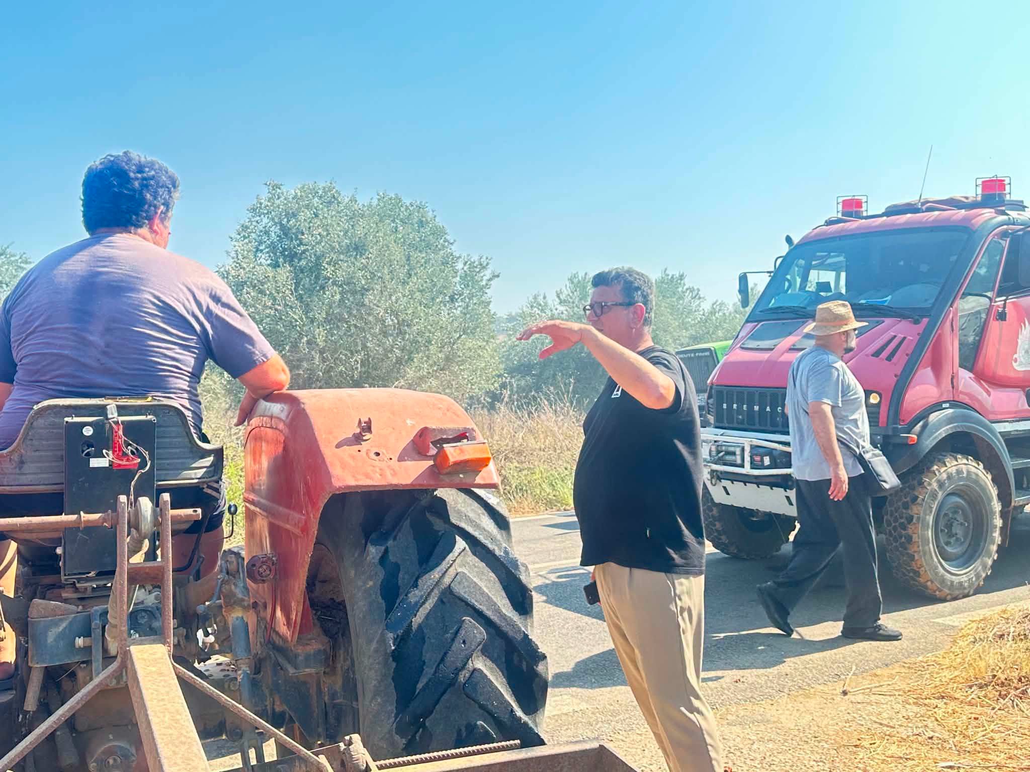 Υπό πλήρη έλεγχο η πυρκαγιά σε Κοττέικα και Μέλισσα Ηλείας