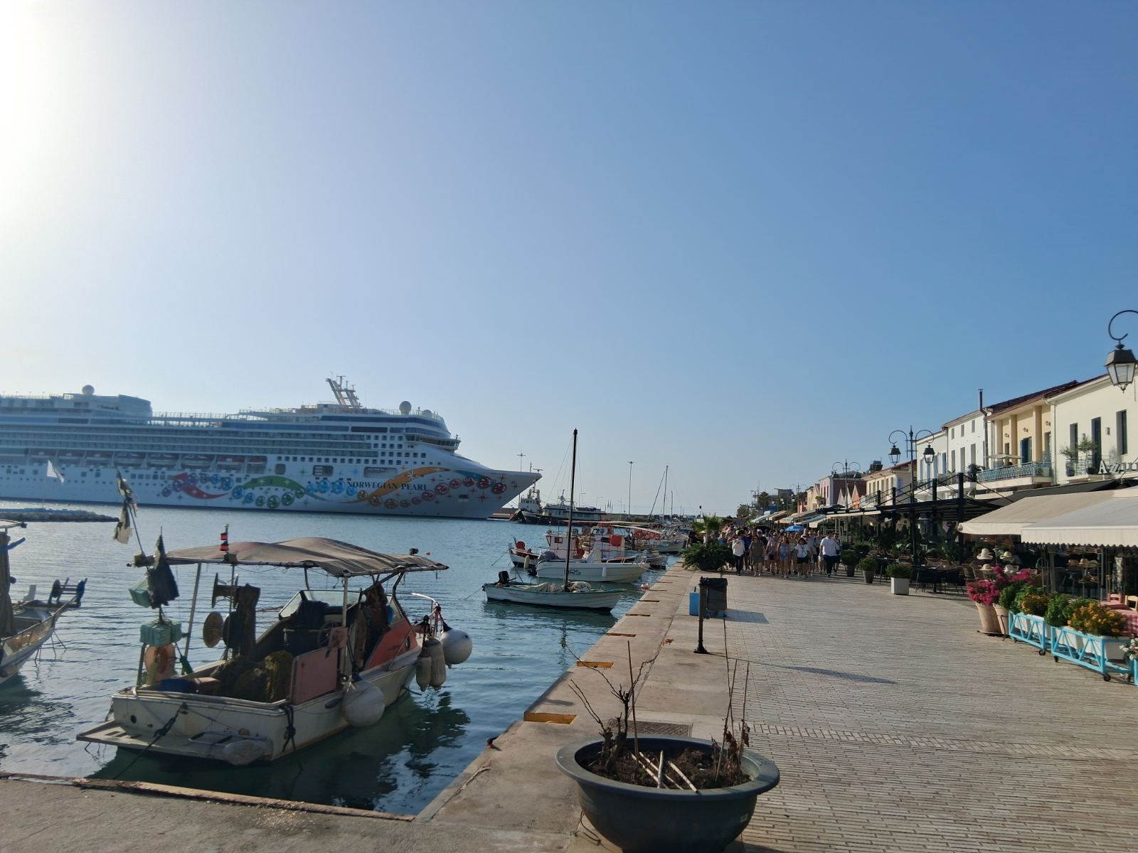 «Αντέχει» η κρουαζιέρα στο Κατάκολο