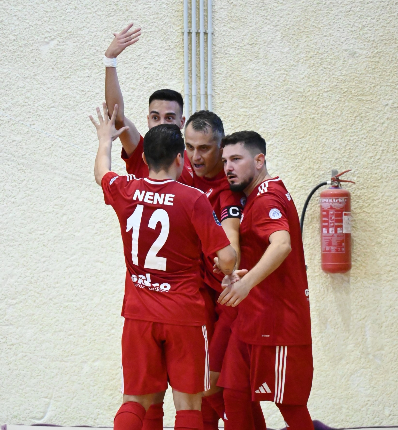 Futsal Super League: Στιγμές από τον θρίαμβο του Pyrgos Futsal στην έδρα της ΑΕΚ