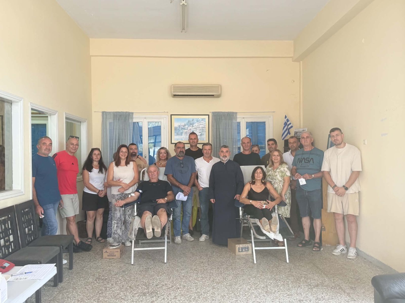 48η Εθελοντική Αιμοδοσία από την Ενορία Αγίου Νικολάου Κατακόλου