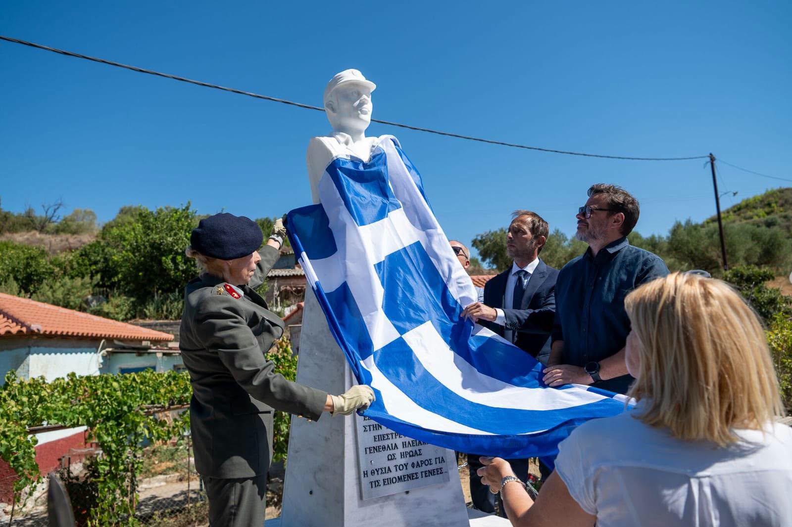 Ο Δήμος Αρχαίας Ολυμπίας τίμησε τον ήρωα της ΕΛΔΥΚ Δημήτριο Θανόπουλο