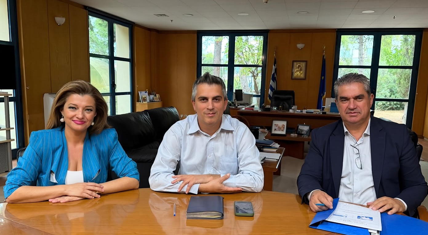 Δ. Αυγερινοπούλου: Συνάντηση με τον Υπουργό Υποδομών, Χ. Δήμα, για το Πύργος-Καλό Νερό-Τσακώνα