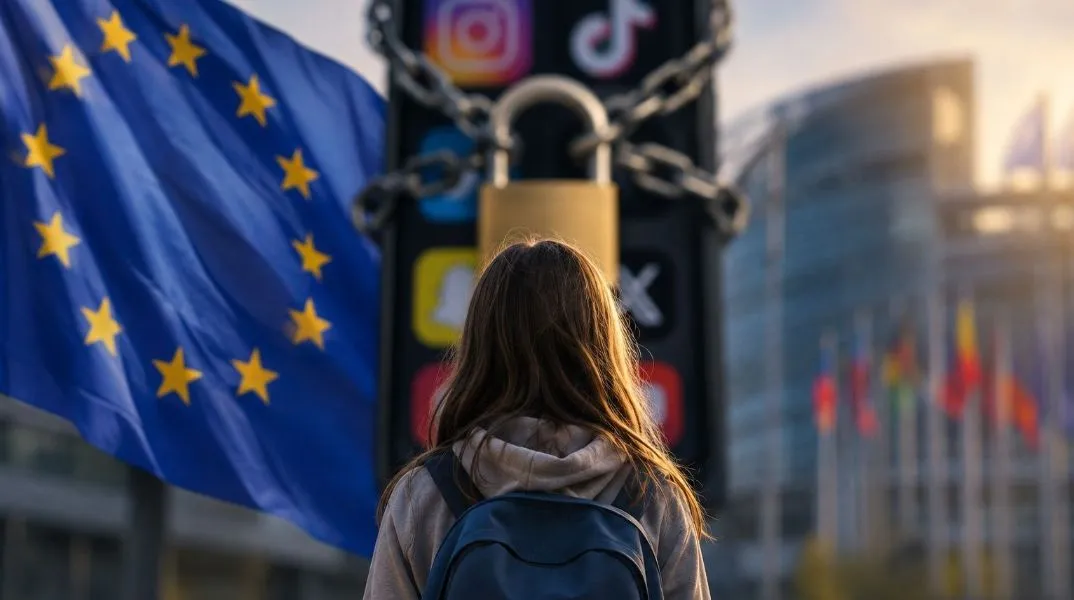 Η Ευρώπη βάζει όρια στα social media για τα παιδιά – Καραχάλιος: «Μπαίνουμε στον πόλεμο απέναντι στις Big Tech»