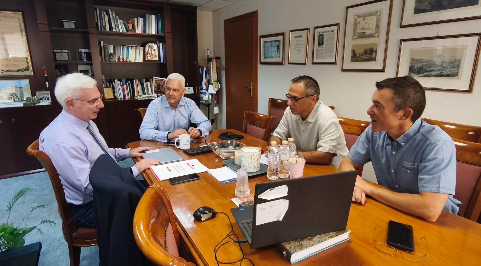 Φ. Ζαΐμης: «Συνδέουμε την επιστήμη με την κοινωνία και σχεδιάζουμε νέες πρωτοβουλίες για την ορεινή Αχαΐα»