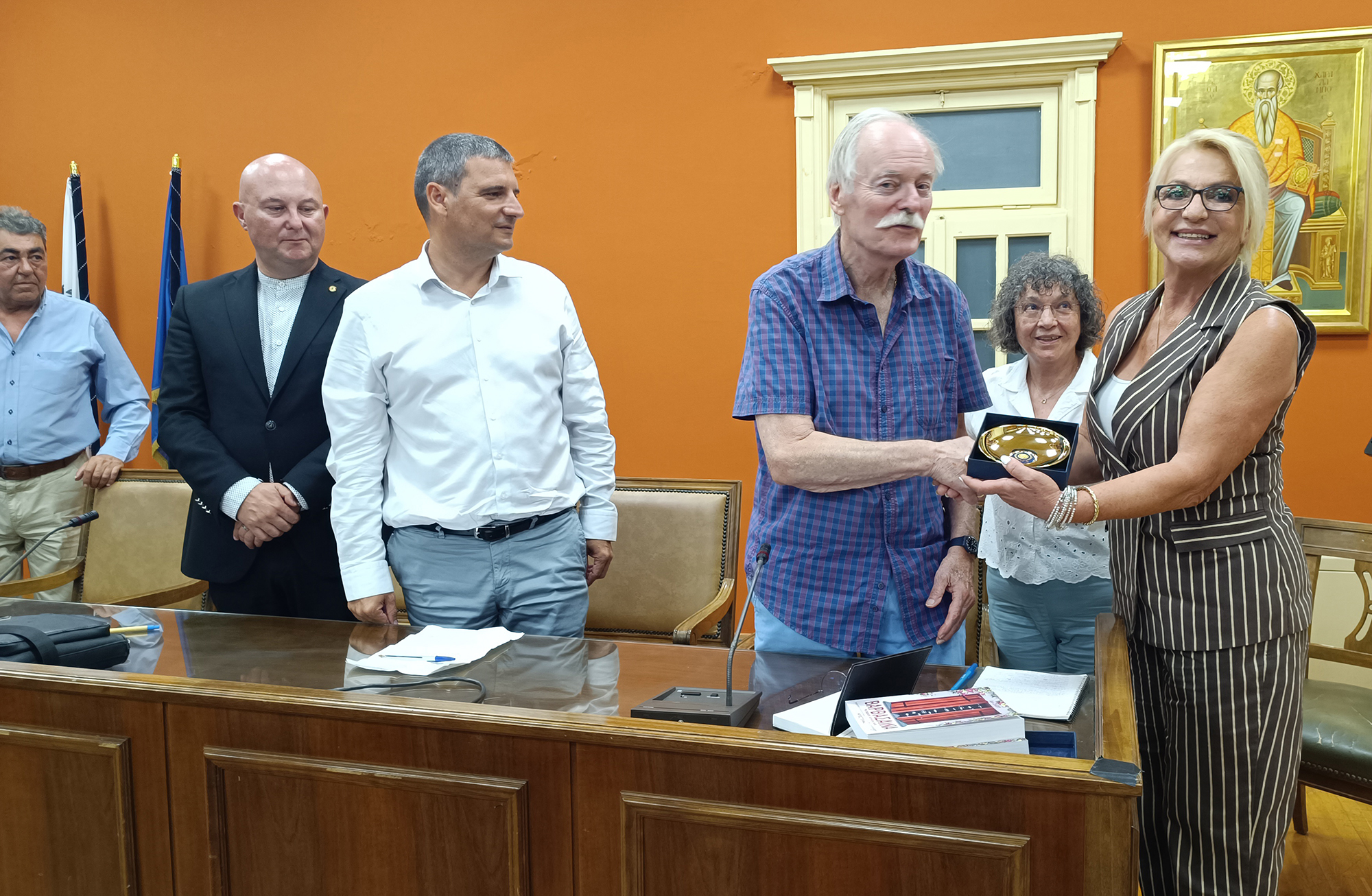 Επιτυχής η παρουσίαση του βιβλίου «Βαρβάσαινα» στο Λάτσειο