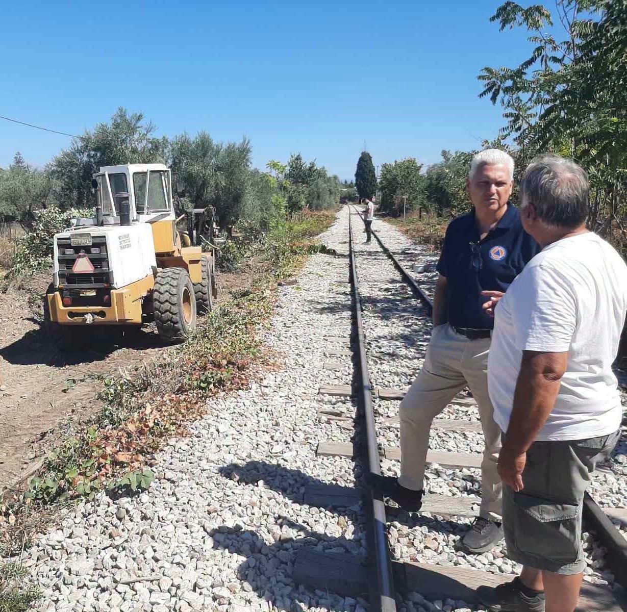 Δρόμος διαφυγής στο Μονοδένδρι από την Πολιτική Προστασία της Π.Ε. Αχαΐας