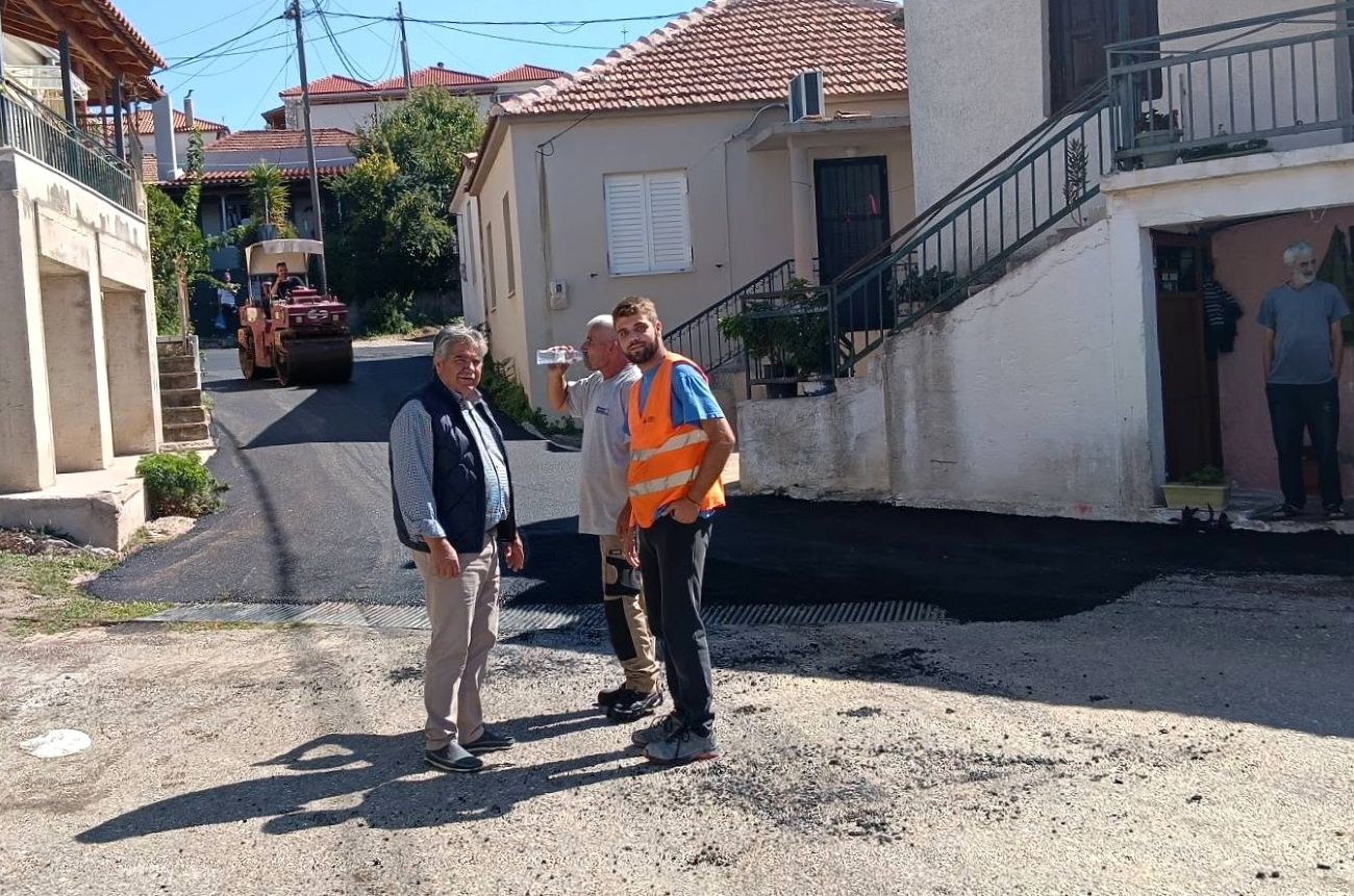 ΔΚ Πηνείας: Συνεχίζεται με εντατικούς ρυθμούς το πρόγραμμα βελτίωσης της εσωτερικής οδοποιίας