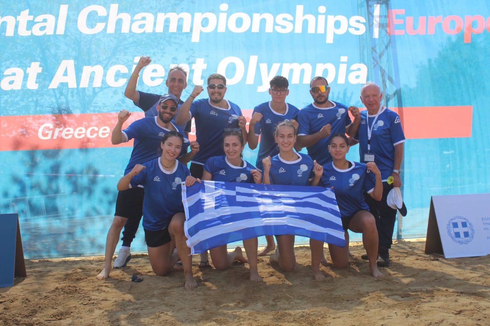 Χρυσή πρωταθλήτρια Ευρώπης η Ελλάδα στο AirBadminton στην Αρχ. Ολυμπία – Πρόκριση στο Παγκόσμιο του 2027
