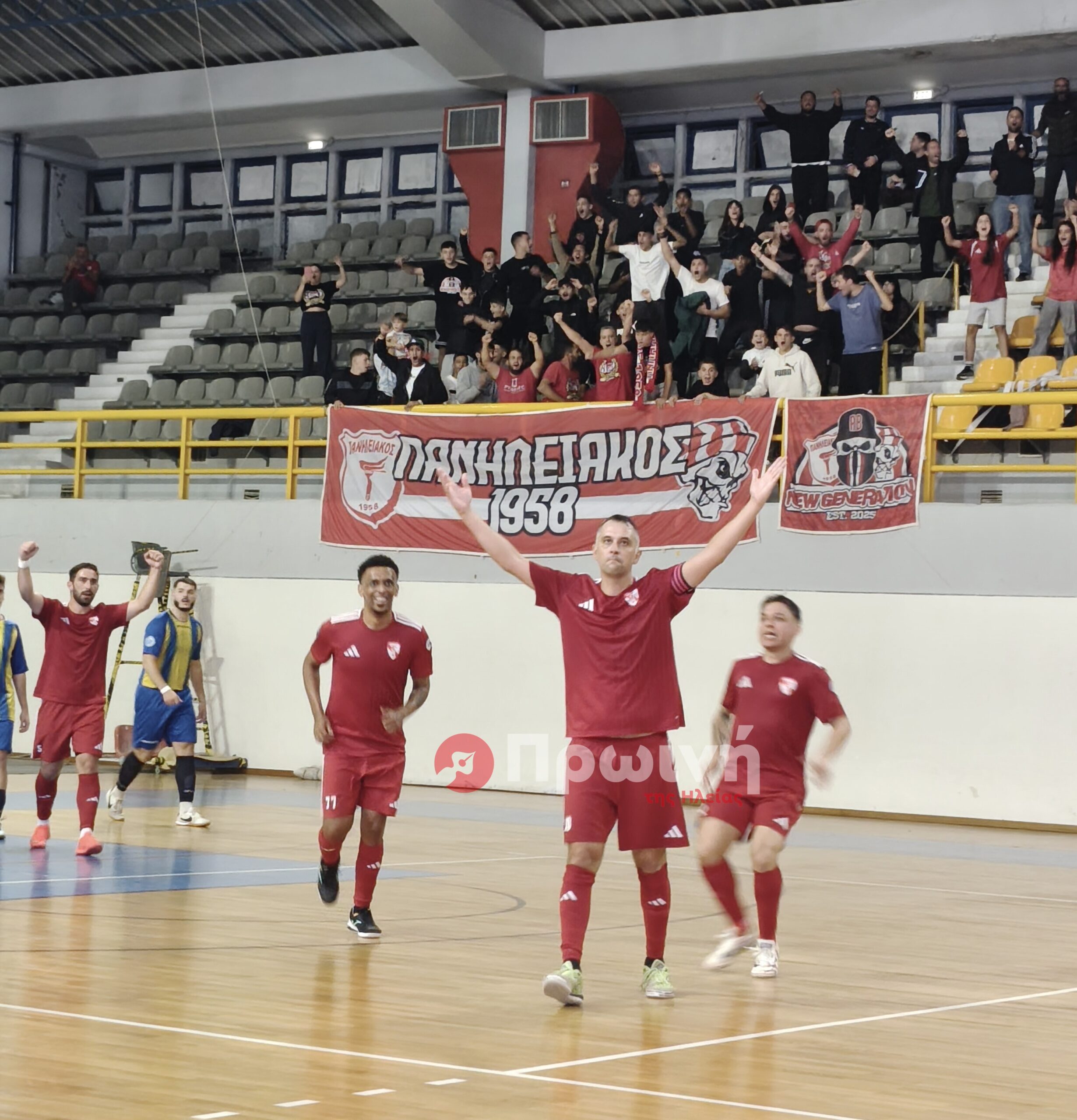 Μάγκικη ανατροπή ο Pyrgos Futsal, 2-1 τον Ερμή Ζωγράφου (photos+video)