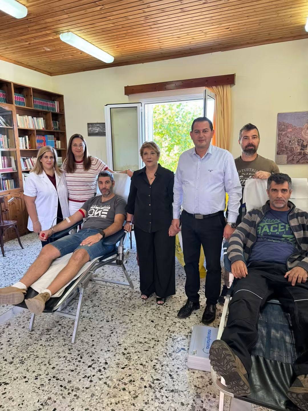Επιτυχής η αιμοδοσία του Αμπελώνα – «Σκυτάλη» στη Βροχίτσα την επόμενη Κυριακή