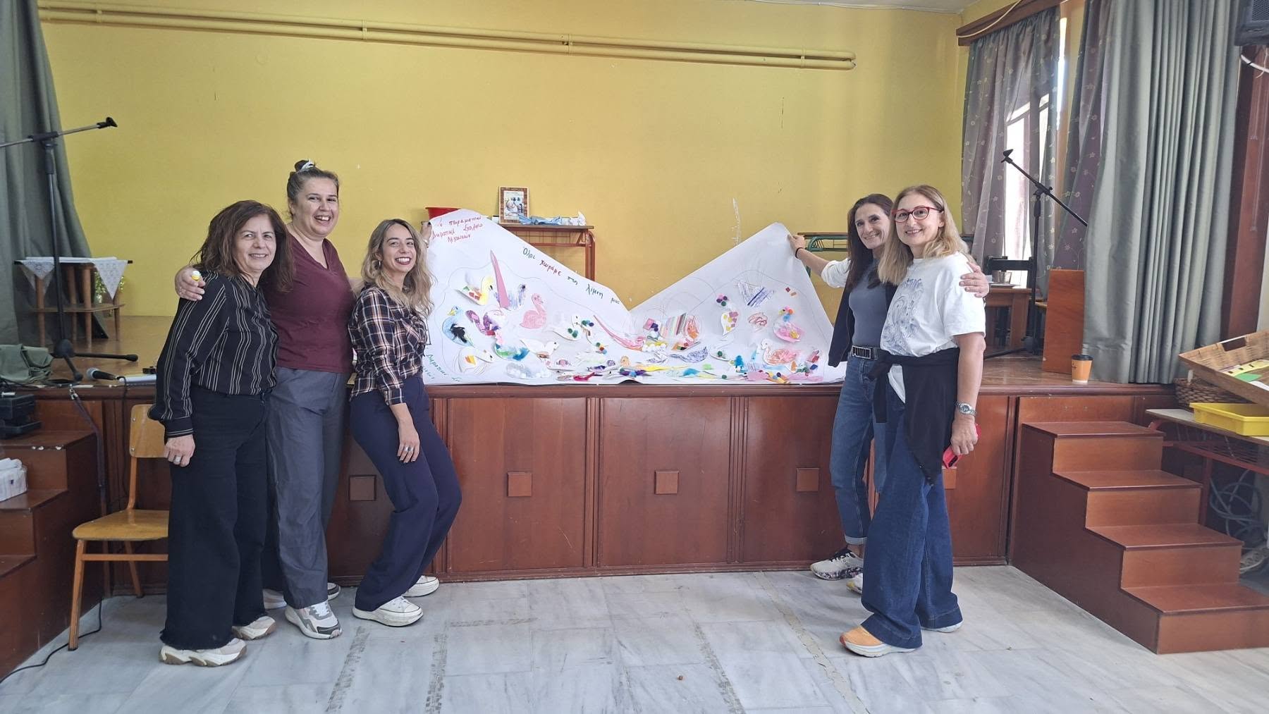 Στη λίμνη μας χωράμε όλοι: Δράση συμπερίληψης από δύο σχολεία των Λεχαινών