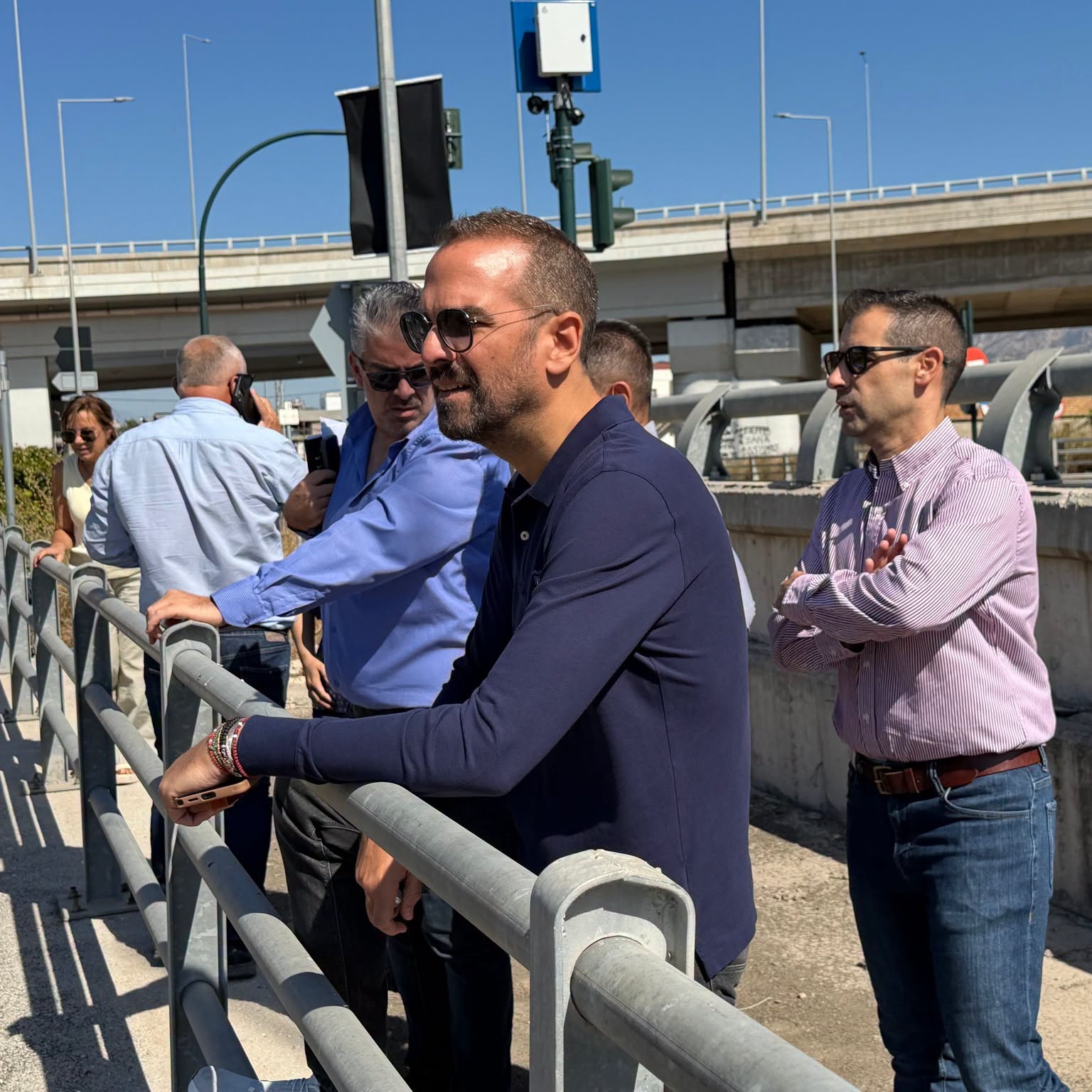 Επισκέψεις Ν. Φαρμάκη σε έργα αντιπλημμυρικής προστασίας