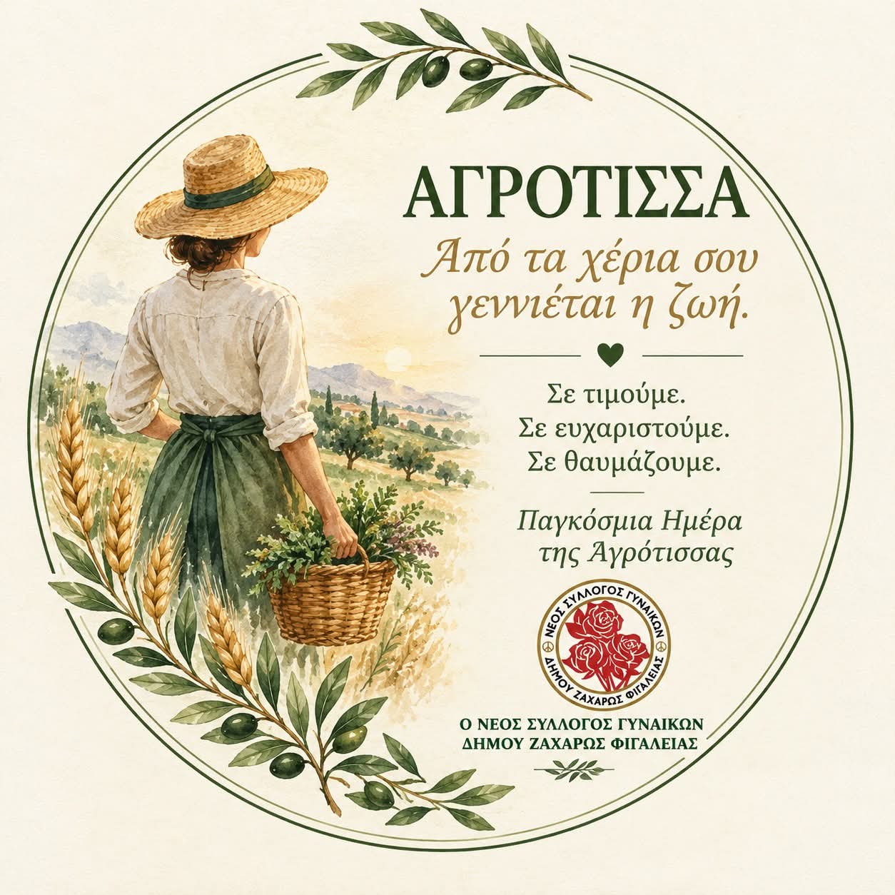«Γιορτή της Αγρότισσας» στη Ζαχάρω από τον Νέο Σύλλογο Γυναικών Δήμου Ζαχάρως – Φιγαλείας