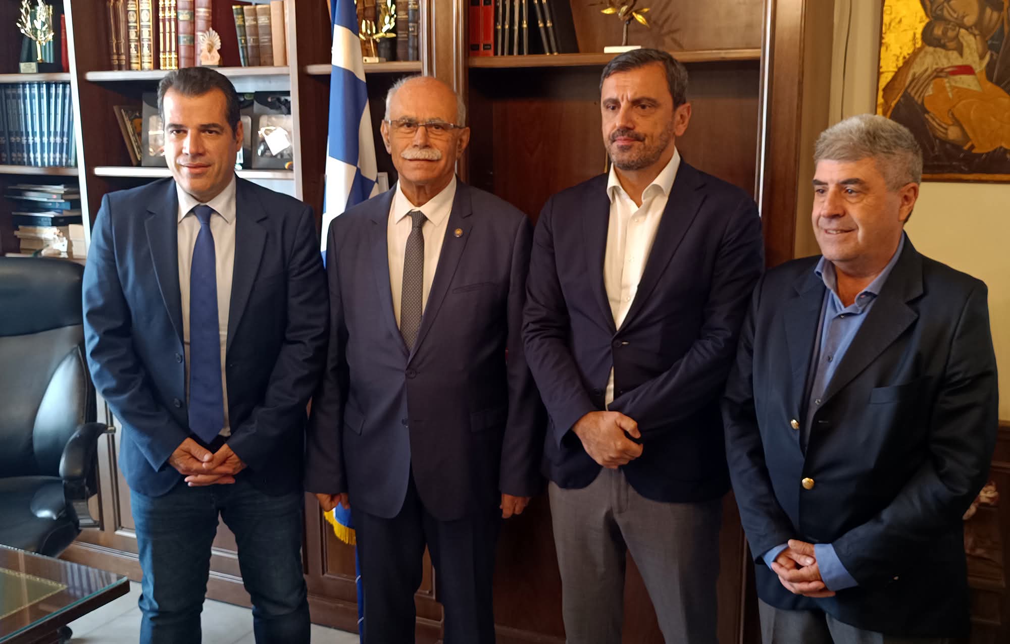 Τι δηλωσε ο Α. Νικολακόπουλος με την ευκαιρία των εγκαινίων του νέου αεροστηριζόμενου θόλου (air dome) από τον Θ. Πλεύρη στην Ηλεία