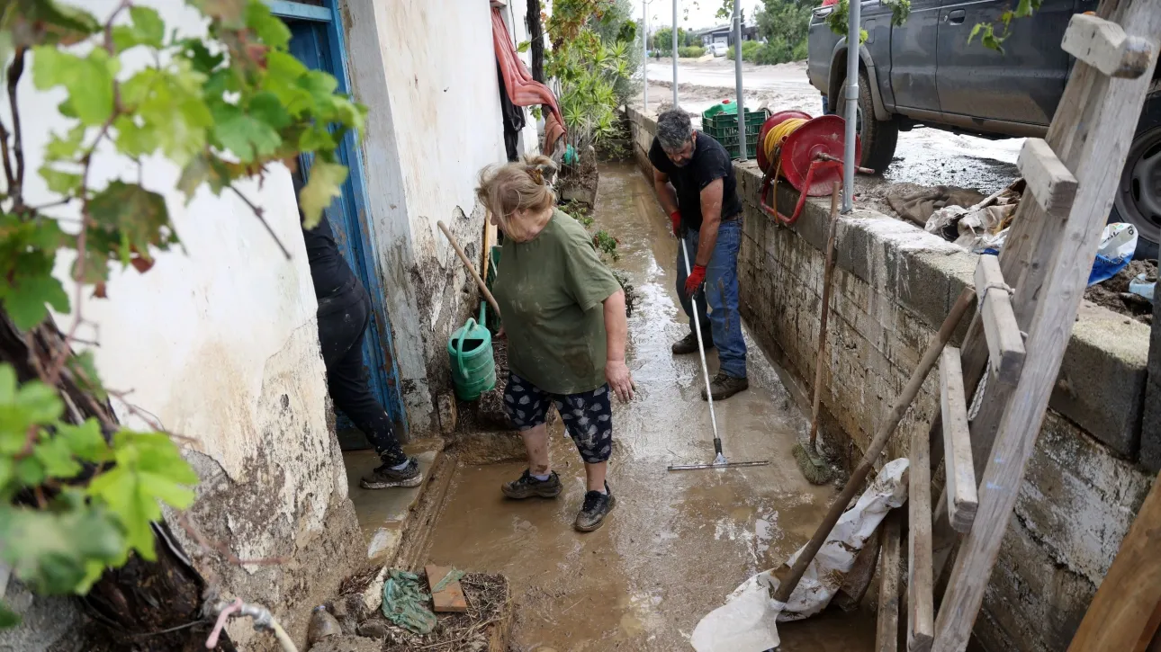 Διαδικασίες εξπρές για τις καταστροφές στην Κρήτη: Αποζημίωση 100% για τις ζημιές σε κατοικίες