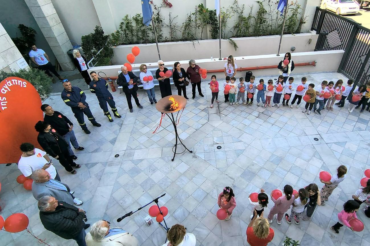 Η φλόγα της αγάπης και της αλληλεγγύης πέρασε από την Αμαλιάδα